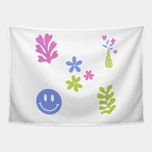 Cute Danish Pastel Aesthetic pack Tapestry