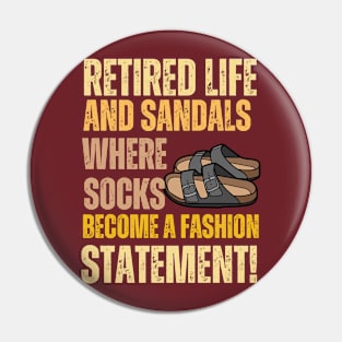 retired life Pin