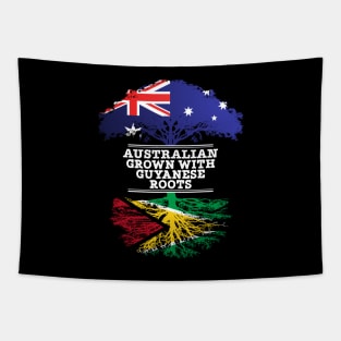 Australian Grown With Guyanese Roots - Gift for Guyanese With Roots From Guyana Tapestry