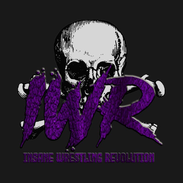 IWR purple logo skull tee by gpill22