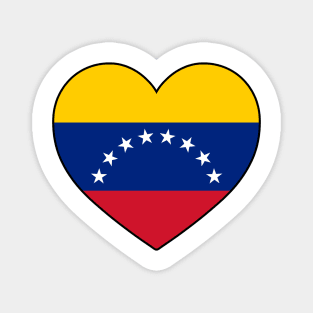 Heart - Venezuela Magnet