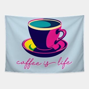 Coffee is Life Tapestry