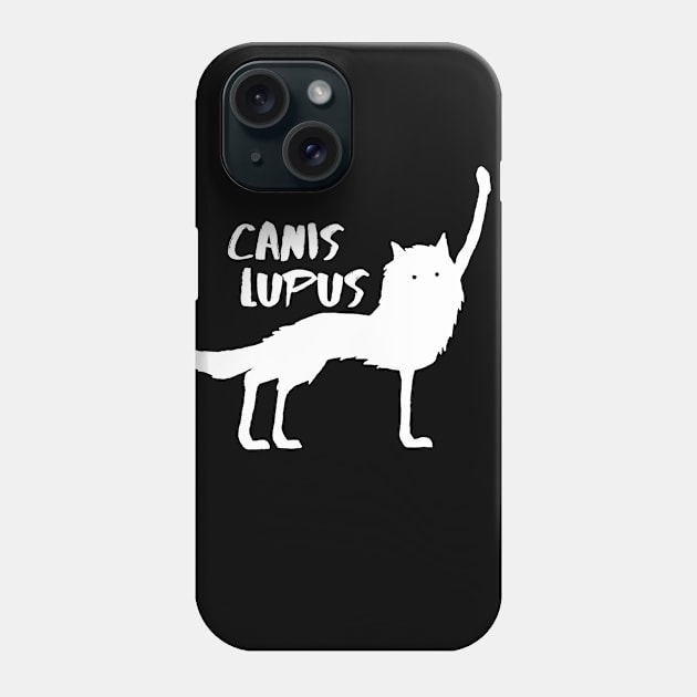 Canis Lupus Phone Case by seancarolan