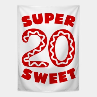 Super Sweet 20 Donut Tapestry