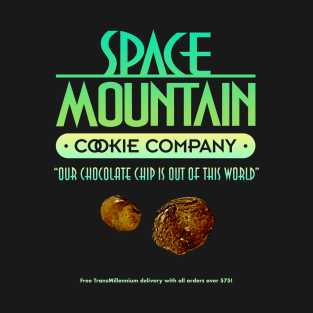 Space Mountain Chocolate Chip Cookie Company T-Shirt