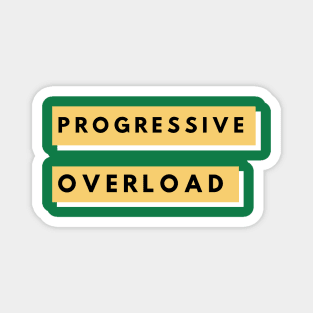 Progressive Overload Rectangles Magnet