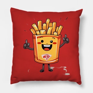 kawaii french fries T-Shirt cute potatofood Pillow