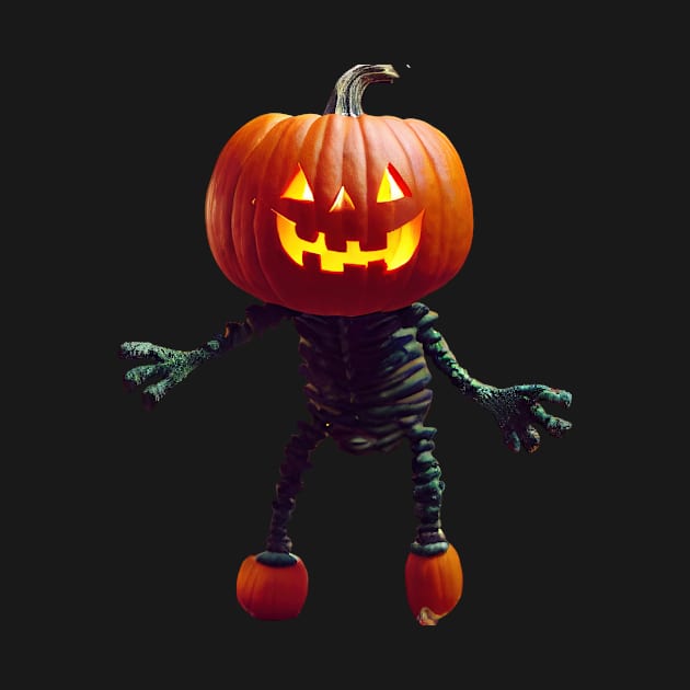 Spooky Jack o Lantern by JyFDesignz