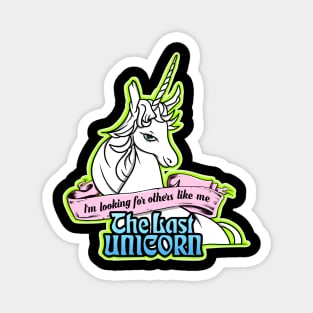 The last unicorn Magnet