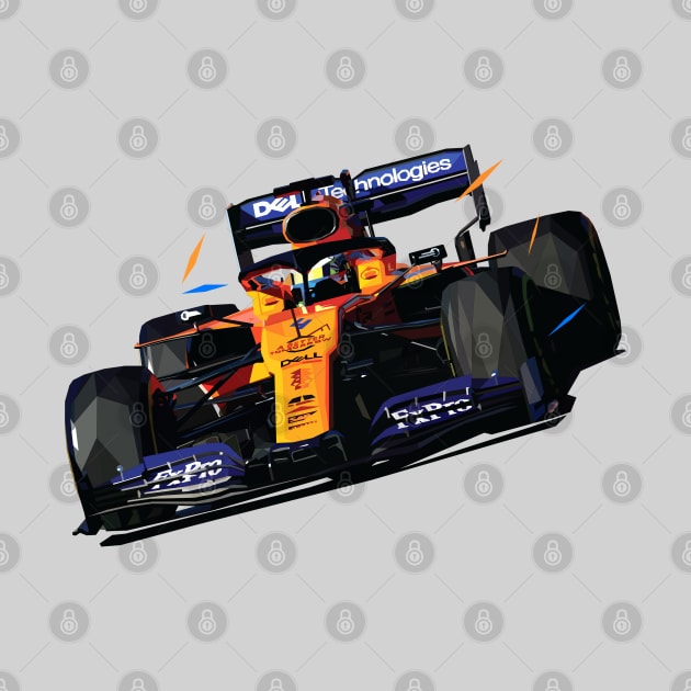 Lando Norris F1 Car by pxl_g