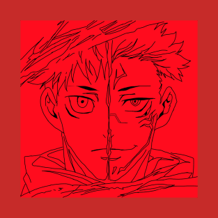 Desain jujutsu kaisen T-Shirt