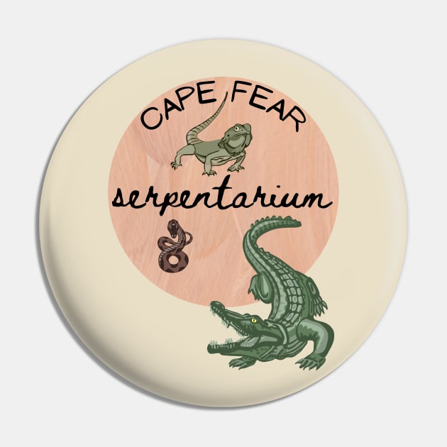 Cape Fear Serpentarium Pin by Slightly Unhinged