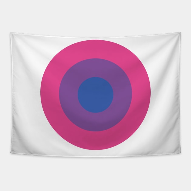 Bisexual Mod Target Tapestry by n23tees