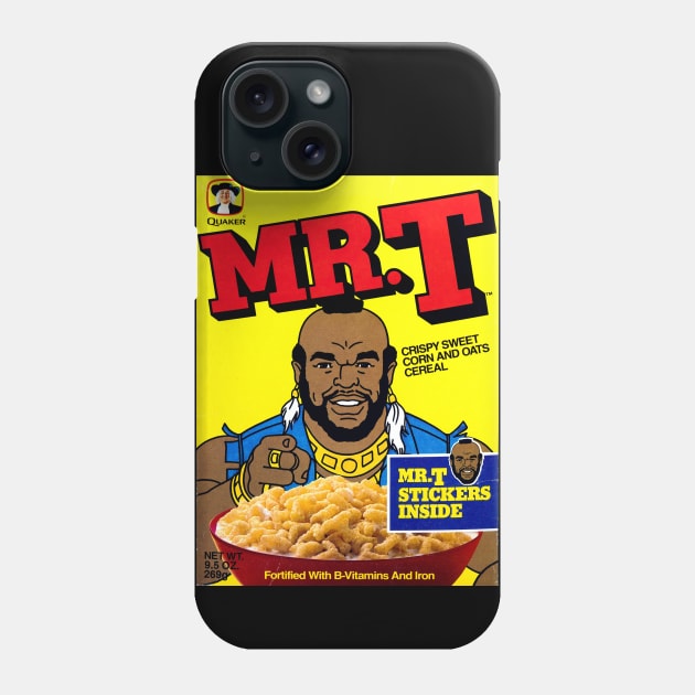 Mr T Cereal Phone Case by Scum & Villainy