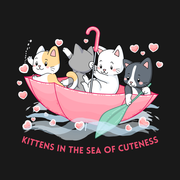 Kittens In The Sea Of Cuteness by Creativity Haven