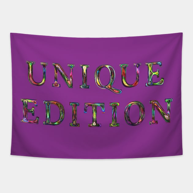 unique metallized edition Tapestry by desingmari