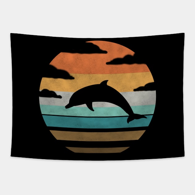 Vintage Sunset Sunset Gift Tapestry by RRDESIGN