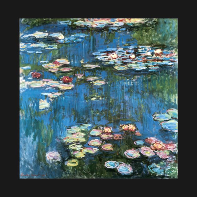 Waterlilies by Claude Monet by MasterpieceCafe