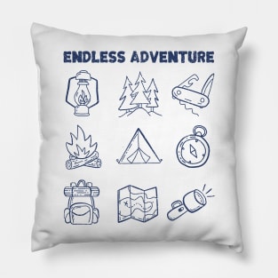 Endless Adventure Pillow
