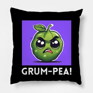 Grum-Pea | Pea Pun Pillow