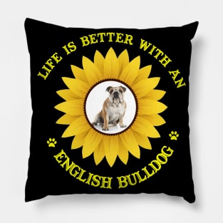 English Bulldog Lovers Pillow