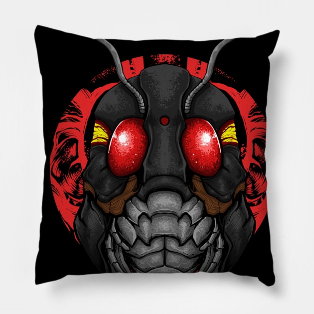 Kamen Rider Black Ver. S.I.C Pillow by don_kuma