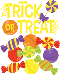 Trick or Treat Candy Magnet