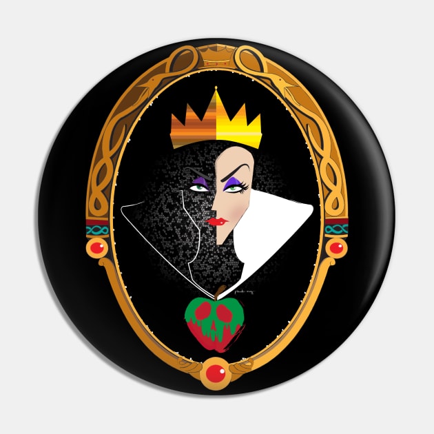 Queen Grimhilde Pin by amadeuxway