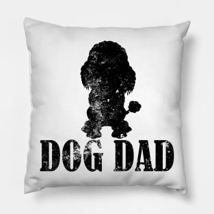 Poodles Dog Dad Pillow