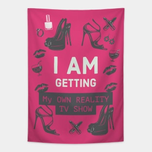 Fasbytes Reality I am My own reality TV Show Pink Tapestry