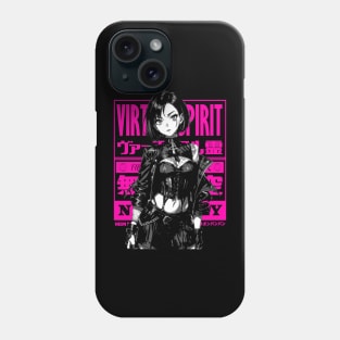 Cyberpunk Girl Goth Japanese Fashion #5 Phone Case