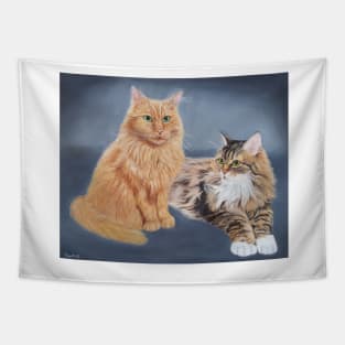 Cat siblings Tapestry