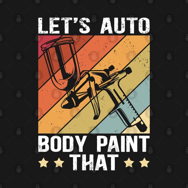 Auto Body Painter Car Detailer Sprayer by Streetwear KKS