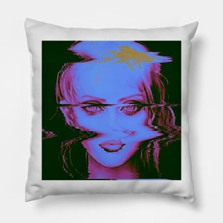 A Soul Contracted In The Depths Pillow