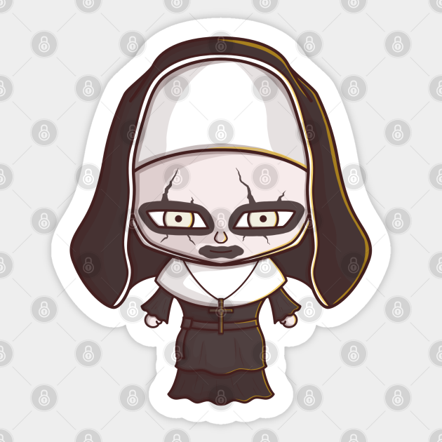 THE NUN aka VALAK - Valak The Conjuring - Sticker | TeePublic THE NUN aka VALAK - Valak The Conjuring - Sticker | TeePublic
