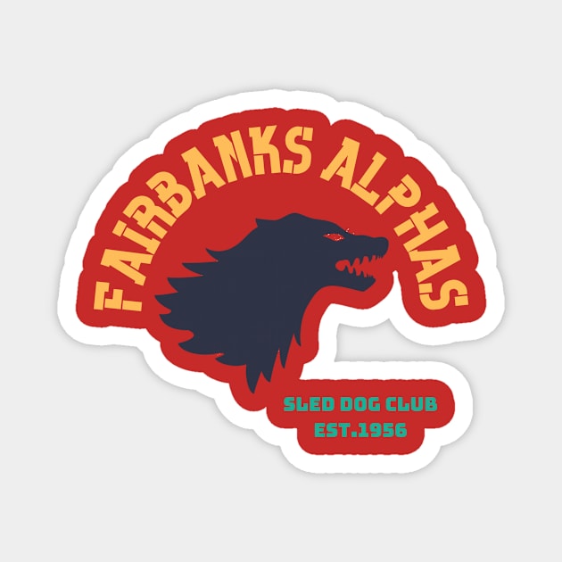 Fairbanks alphas Magnet by Benjamin Customs