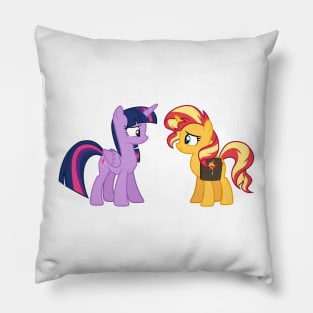 Pony Twilight and Sunset 3 Pillow