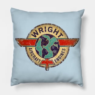 Wright Aircraft Engines Pillow