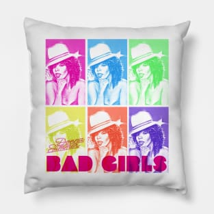 Donna Summer Bad Girls Pillow