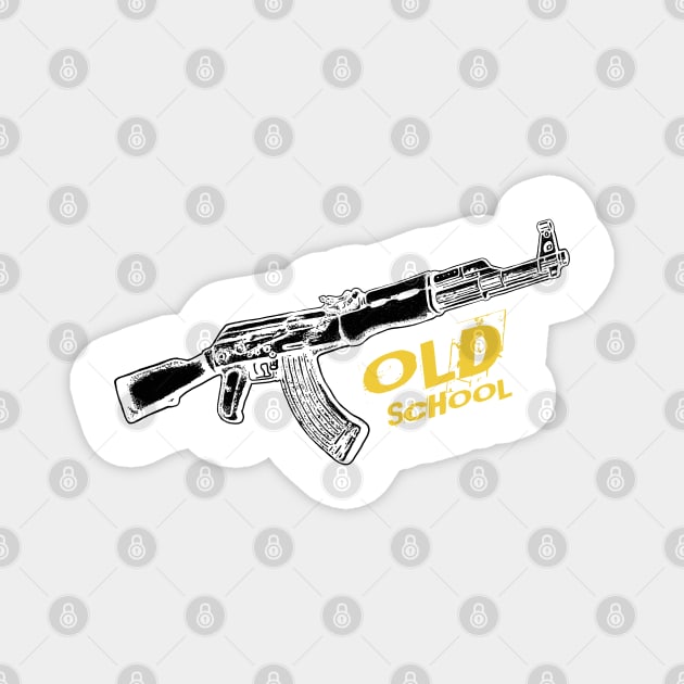 TACTICOOL AK47 OLD SCHOOL Magnet by Cataraga