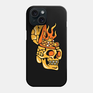 Skull zippo Phone Case