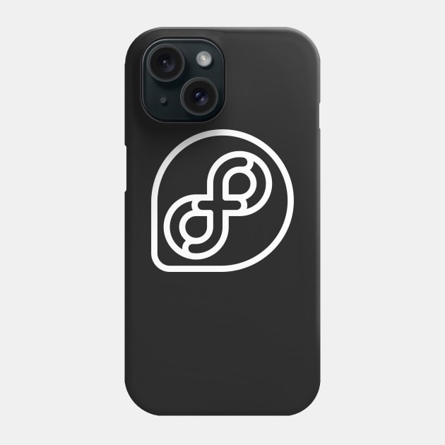 Fedora Linux Phone Case by cryptogeek