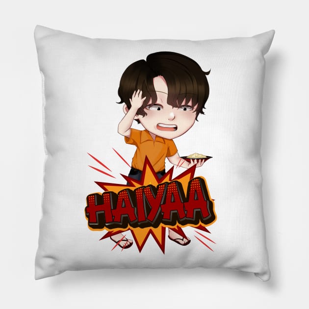 Uncle Roger disapproves fried rice Haiyaa Pillow by Anime Access