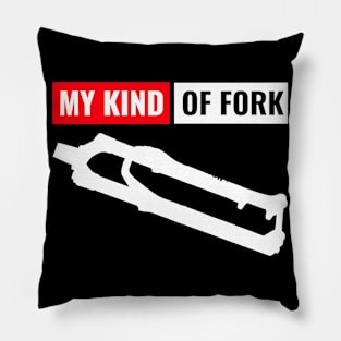 My Kind Of Fork, Cyclist Pillow