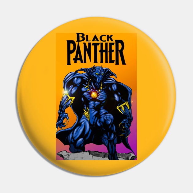 Black Panther Pin by Art Of Lunatik