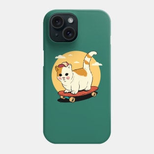 Skater Cat Phone Case