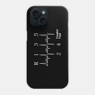 Freakin' Fast (white) Phone Case