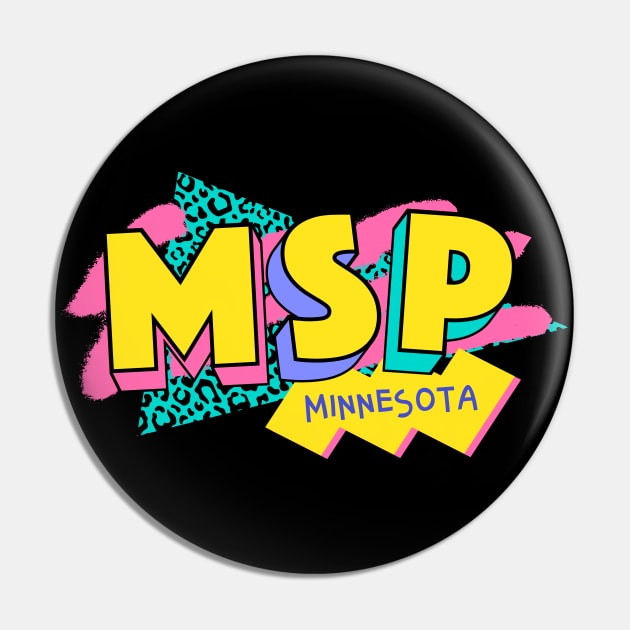 Retro 90s Minneapolis Saint Paul MSP / Rad Memphis Style / 90s Vibes Pin by Now Boarding