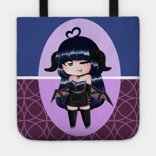 blue succubus Tote