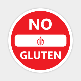 No Entry Gluten Magnet